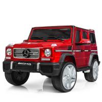 купить Детский джип Mercedes AMG M 3567EBLRS-3 кожаное сиденье и автокраска (красный)
