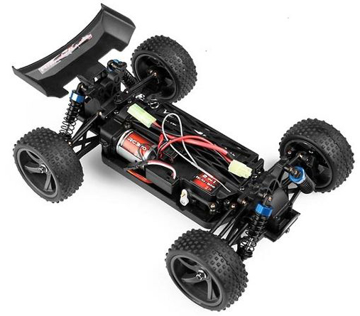 фото Радиоуправляемая модель Багги 1:18 Himoto Spino E18XB Brushed (белый)