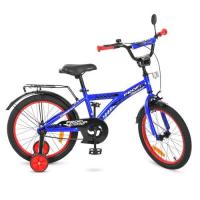 купить Велосипед с приставными колесами 18 дюймов Profi T1833 Racer (синий)