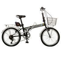 купить Велосипед 20 дюймов Shimano E20F-4 стальная рама (черный)