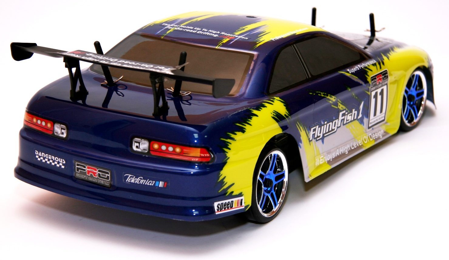фото Радиоуправляемая модель Дрифт 1:10 Himoto DRIFT TC HI4123BL Brushless (синий)