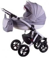 купить Коляска 2 в 1 Adamex Avila Len 354W 620548