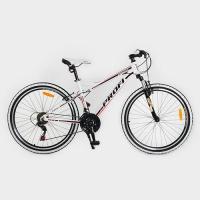 купить Спортивный велосипед 26 дюймов ProfiShimano G26A315-M-W (бело-красный)
