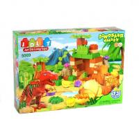 купить Детский игровой конструктор JDLT 5069, Динозавры на 73 детали