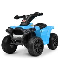 купить Детский квадроцикл Bambi M 4207EL-4 колеса ЕВА и кожаное сиденье (синий)