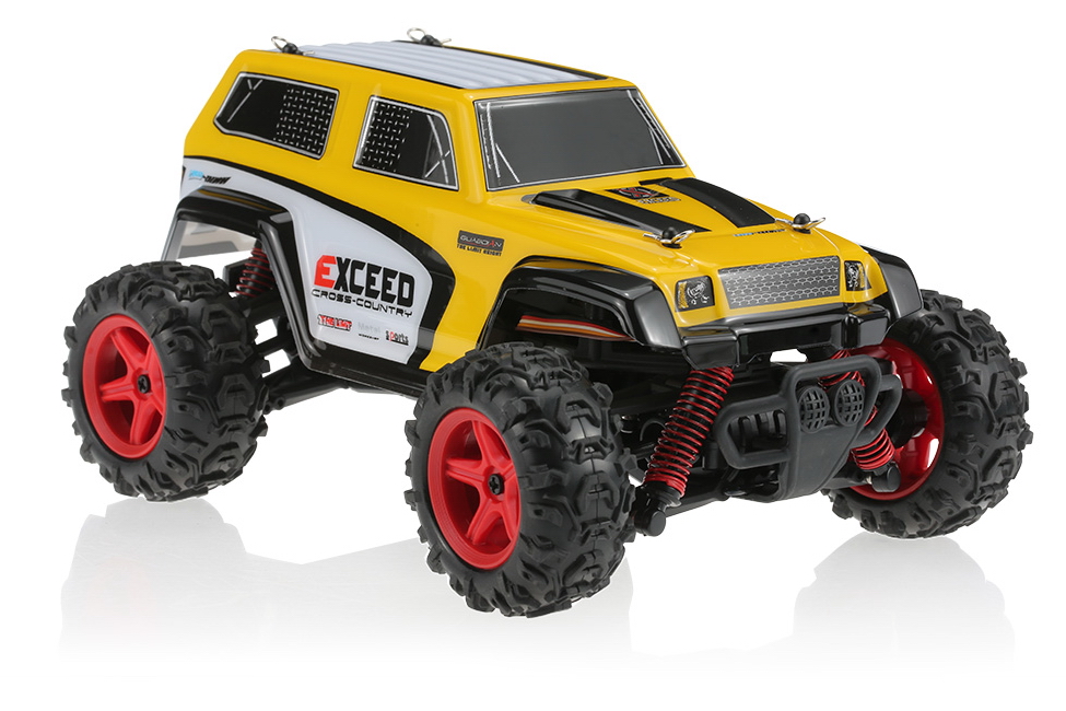фото Машинка радиоуправляемая 1:24 Subotech CoCo Джип 4WD 35 км/час (желтый)