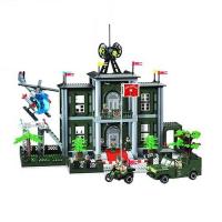 купить Детский конструктор BRICK 825 "Штаб квартира", 1048 деталей