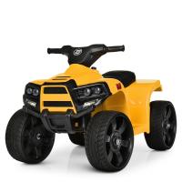 купить Детский квадроцикл Bambi M 3893EL-6 кожаное сиденье и колеса ЕВА (желтый)