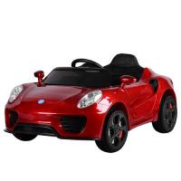 купить Детский электромобиль машина Bambi M 3666EBLRS-3 кожаное сиденье и автопокраска (красная)