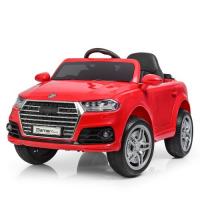 купить Детский электромобиль джип AUDI M 3179EBLR-3 кожаное сиденье (красный)