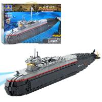 купить Детский конструктор KAZI KY 84028 военная субмарина (850 деталей)