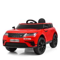 купить Джип для детей Range Rover M 3892EBLR-3 с кожаным сиденьем (красный)
