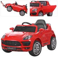 купить Детский джип Porsche Cayenne M 3178EBR-3 два мотора (красный)