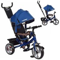 купить Колясочный велосипед TurboTrike M 3113-11 (темно-синий)