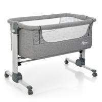 купить Детская кроватка El Camino ME 1026 Sleepy алюминиевая рама (серая)