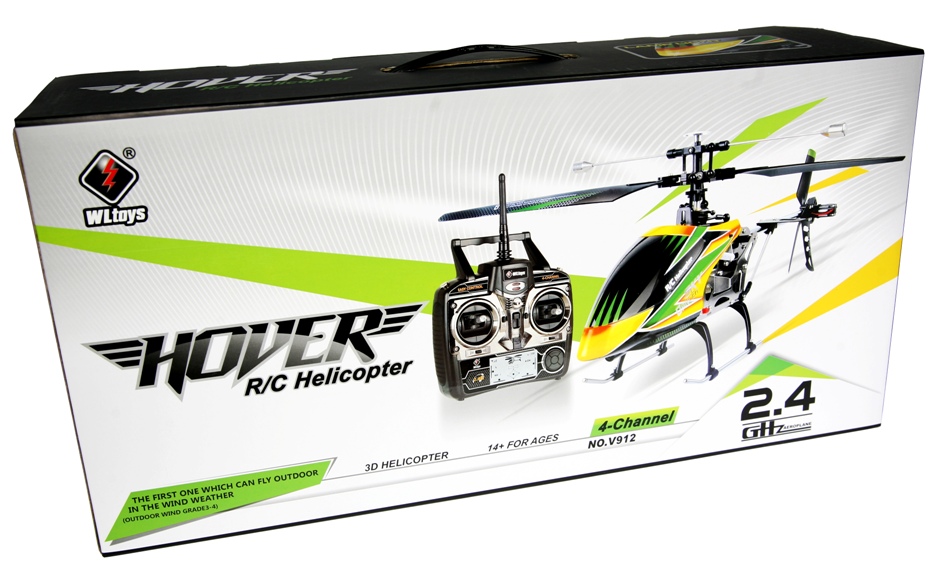 фото Вертолёт на радиоуправлении 4-к большой WL Toys V912 Sky Dancer