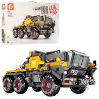 купить Игровой конструктор военный транспорт 107006 с фигурками (1445 деталей)