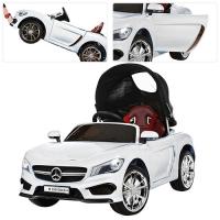 купить Электромобиль для детей Mercedes M 3261EBLR-1 с откидной крышей (белый)