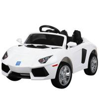 купить Спортивный электромобиль Lamborghini M 3447EBLR-1 кожаное сиденье (белый)