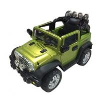 купить Детский электромобиль Джип JJ 235 R-5 на радиоуправлении, открываются двери (зеленый)
