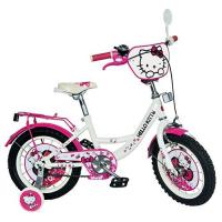 купить Двухколесный детский велосипед 18" HK 0078 Hello Kitty (белый с розовым)