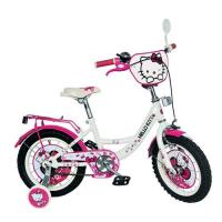 купить Двухколесный детский велосипед 12" HK 0073 Hello Kitty (белый с розовым)
