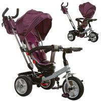 купить Велосипед TurboTrike M 3204HA-1 cрезиновыми колесами (фиолетовый)