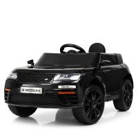 купить Джип для детей Range Rover M 3892EBLR-2 с кожаным сиденьем (черный)