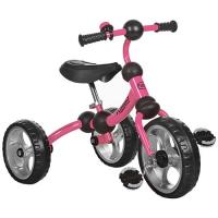 купить Детский трехколесный велосипед Turbotrike M 3192-3 со звоночком (розовый)