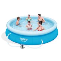 купить Семейный бассейн Bestway 57274 с фильтр-насосом (366-76 см)