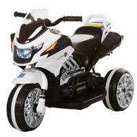 купить Трехколесный детский мотоцикл BI318C-1 свет колес, MP3 (белый)
