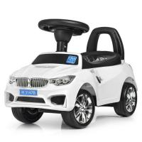 купить Каталка-толокар машинка для детей Bambi BMW M 3147B(MP3)-1 с багажником (белая)