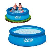 купить Для дачи круглый надувной бассейн  Easy Set Pool Intex 28110 (56970) (244х76 см)