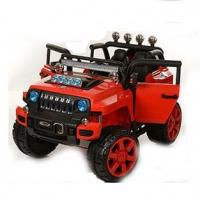 купить Детский электромобиль джип Bambi M 3126BR-3 с р/у и мягким стартом (красный)