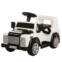 купить Детский джип Land Rover M3163BR-1 с ремнем безопасности, р\у (белый)