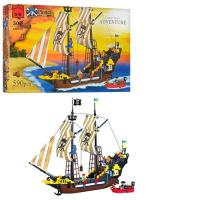 купить Конструктор «Пиратский корабль» Brick 307/298782 с пиратами (590 дет.)