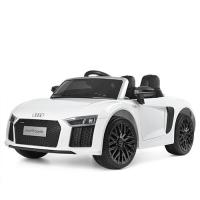 купить Детский автомобиль Audi R8 Spyder M 3449EBLR-1 колеса ЕВА и кожаное сиденье (белый)