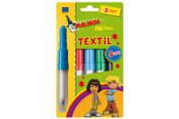 купить Фломастеры-аэрографы для ткани MALINOS BLOpens Textil текстильные 5 шт