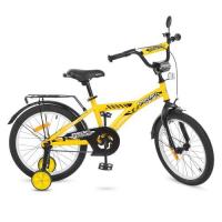 купить Велосипед с приставными колесами 18 дюймов Profi T1832 Racer (желтый)