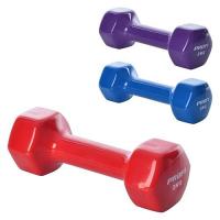 купить Гантель 2 кг Profi M 0290 с виниловым покрытием