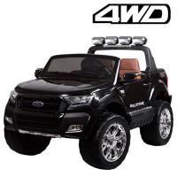 купить Детский полноприводный джип Ford M 3573EBLR-2 кожаное сиденье (черный)