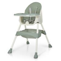 купить Стульчик для кормления детей Bambi M 4136 Olive экокожа (оливковый)