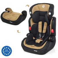 купить Детское автокресло El Camino ME 1008 JUNIOR Beige бустер 2в1 (черно-бежевое)