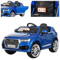 купить Детский электромобиль Audi Q7 M 3231EBLRS-4 два мотора (синий)