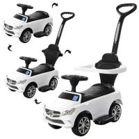 купить Детская каталка-толокар BAMBI M 3503C-1 с родительской ручкой (белый)