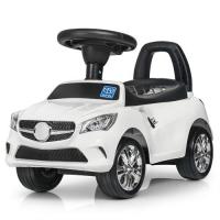 купить Детская каталка-машинка-толокар Bambi Mercedes M 3147C(MP3)-1 с музыкой MP-3 (белая)