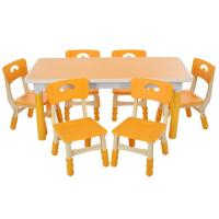 купить Детский столик со стульчиками TABLE3-6 (желтый)