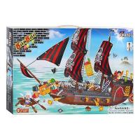 купить Конструктор BANBAO 8702  Пиратский корабль (850 деталей)