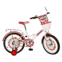 купить Детский велосипед Profi Ukraine Style 18 дюймов P1839 UK-1 (бело-красный)