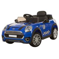 купить Электромашина детская MINI Cooper M 3182EBR-4 колеса EVA (синий)